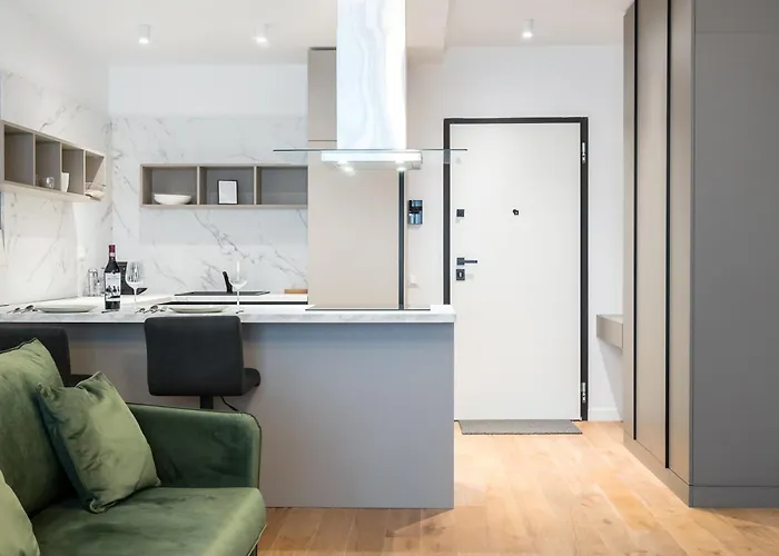 Lejlighed Pearl One Cotroceni Entire With King Bed, Parking, Fast Wifi, Balcony Bukarest